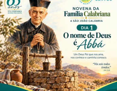 Novena da Família Calabriana - dia 1 | O nome de Deus é Abbá