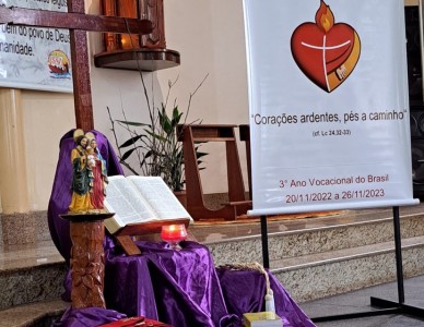 Abertura do Ano vocacional na Paróquia Nossa Senhora do Rosário